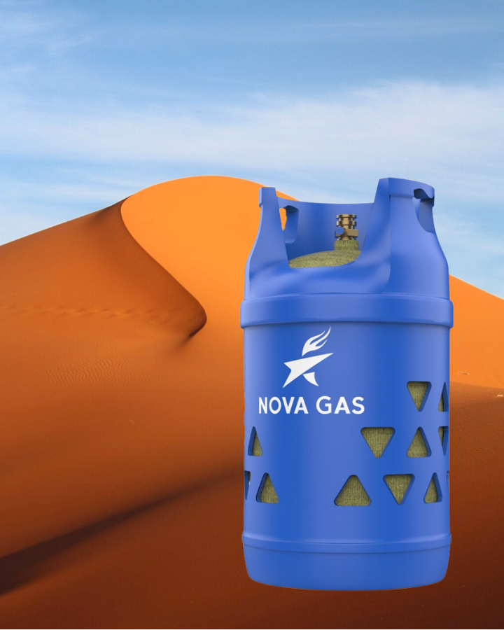 Nova Gas 12kg Plastic Gas Cylinder