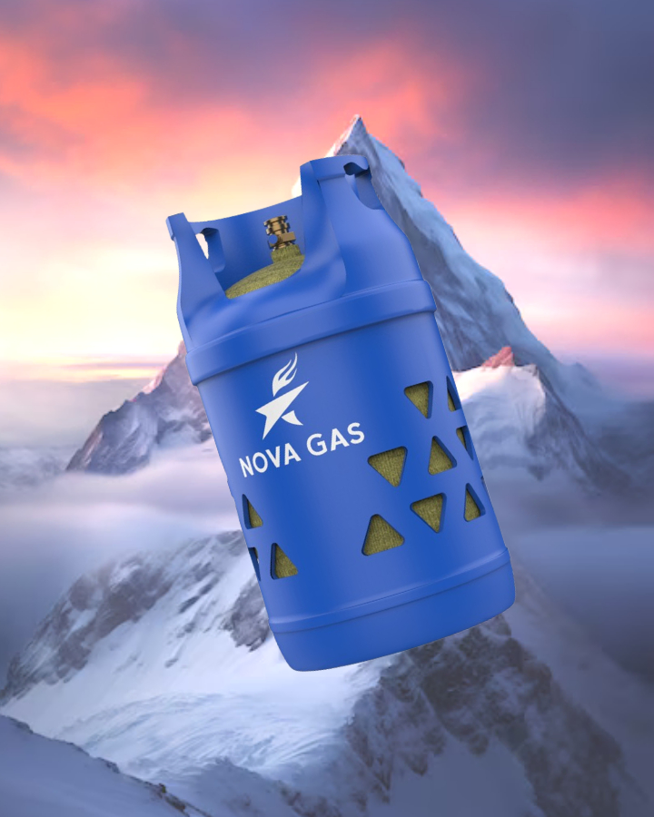 Nova Gas 12kg Plastic Gas Cylinder