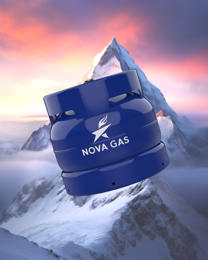 Nova Gas 3kg Gas Cylinder
